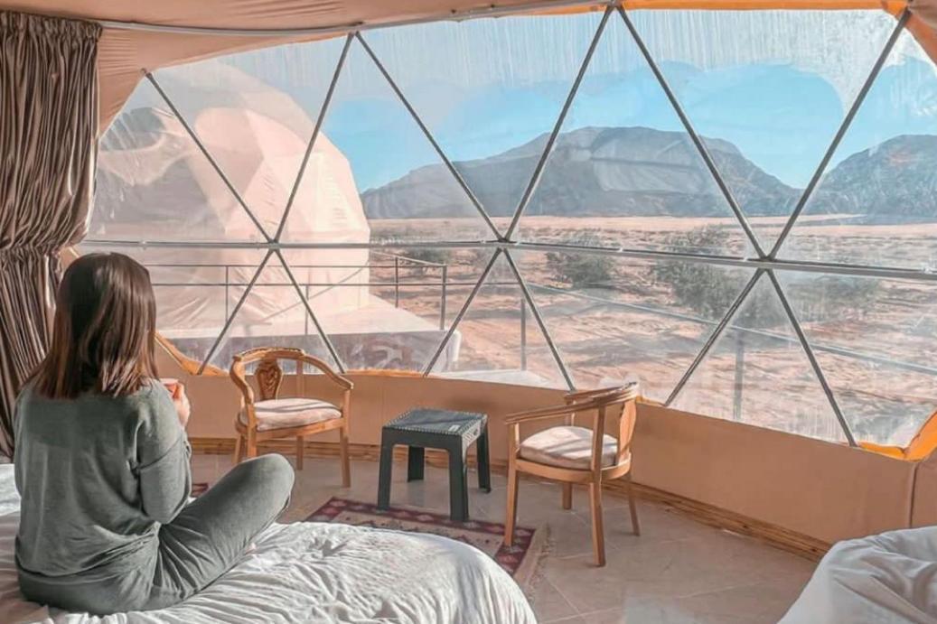 Adel Rum Camp Bubbles Ram Vadisi Dış mekan fotoğraf